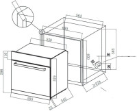 Духовой шкаф Zorg FIN611 (черный)