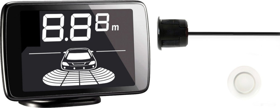 Парковочный радар Parkmaster 23U-4-A-White