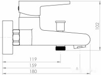 Смеситель Inan Koral M2501K