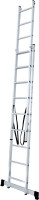 Лестница-стремянка Новая Высота NV 122 алюминиевая двухсекционная 2x9 ступеней