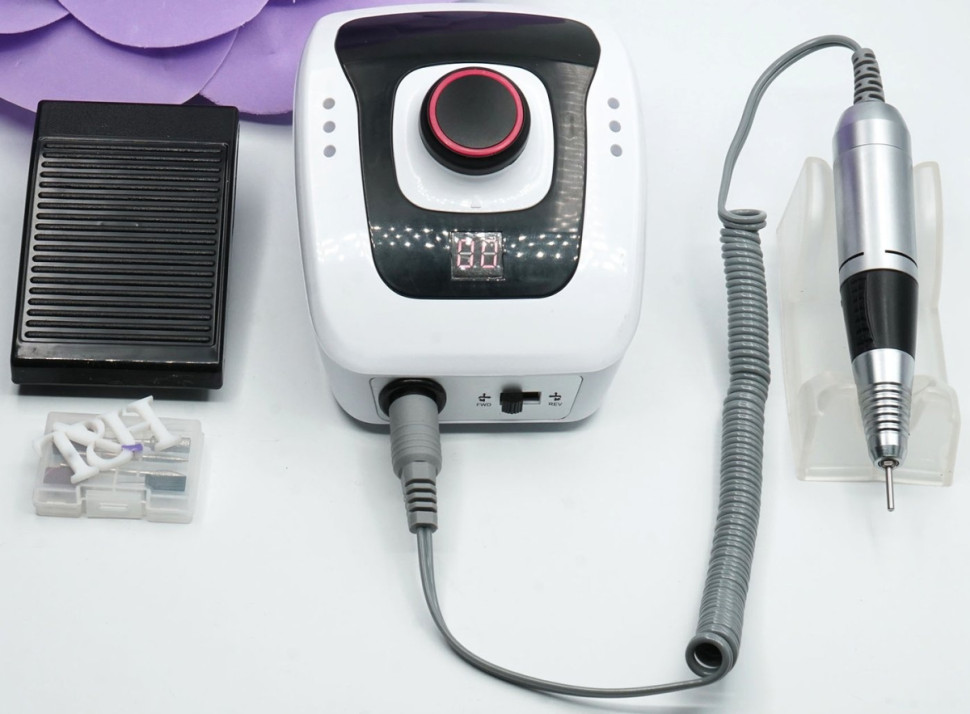 Аппарат для маникюра и педикюра T&H DM-206-1 (белый)