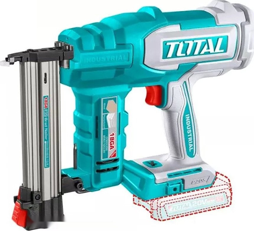 Гвоздезабиватель Total TCBNLI2008 (с 1-им АКБ, кейс)