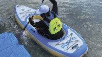 Надувная лодка GUETIO GT305KAY Inflatable Single Seat Fishing Kayak