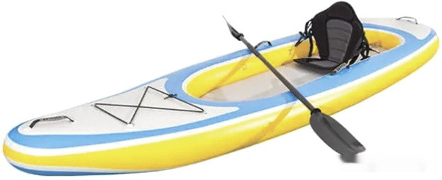 Надувная лодка GUETIO GT305KAY Inflatable Single Seat Fishing Kayak