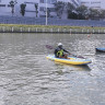 Надувная лодка GUETIO GT305KAY Inflatable Single Seat Fishing Kayak