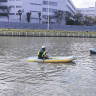 Надувная лодка GUETIO GT305KAY Inflatable Single Seat Fishing Kayak