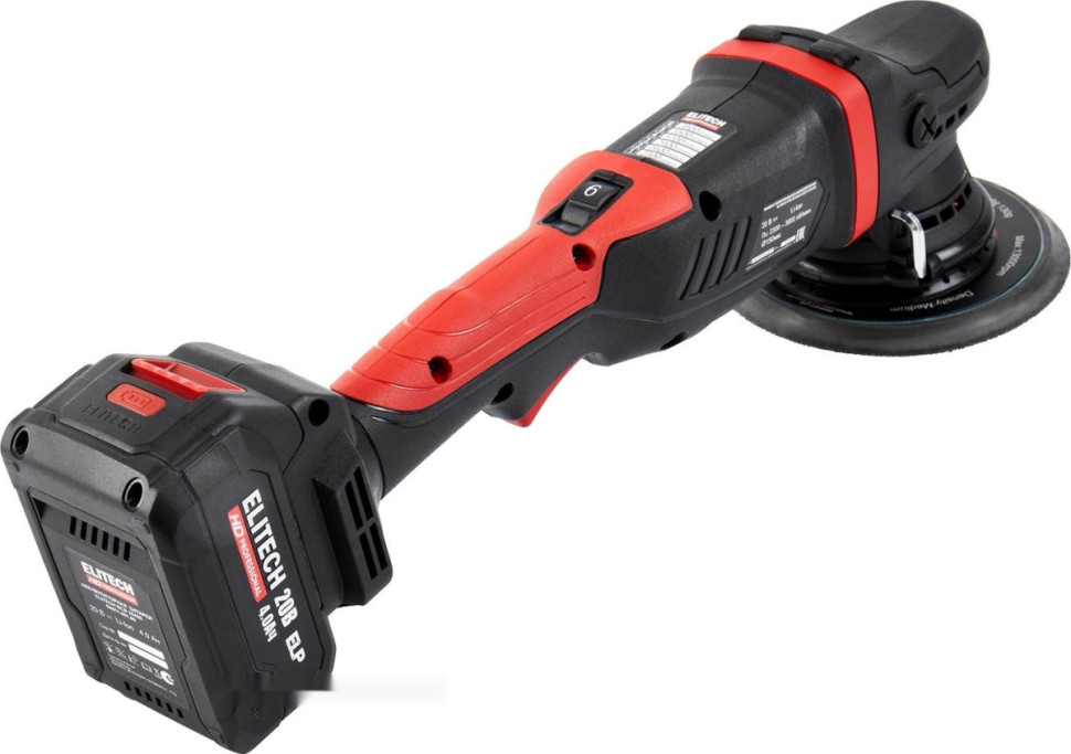 Шлифовальная машина Elitech CPM 2015SLR E2213.044.01 (с 1-им АКБ)