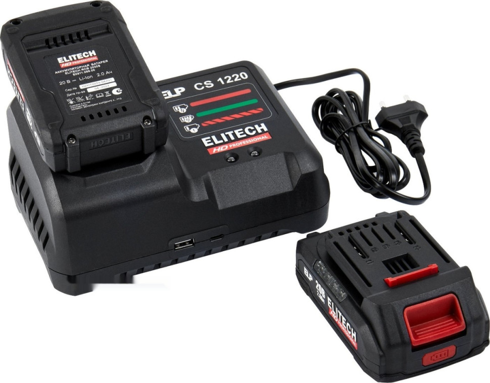 Шлифовальная машина Elitech CPM 2015SLR E2213.044.01 (с 1-им АКБ)