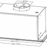 Вытяжка Midea MH60I370B