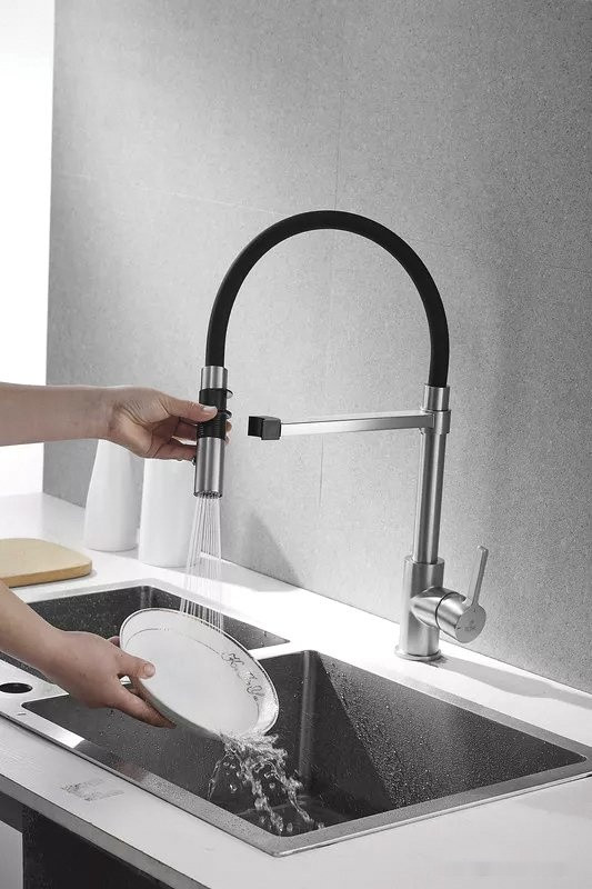 Смеситель Rose R133L (сатин)