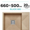 Кухонная мойка Polygran Blade 660 (песочный)