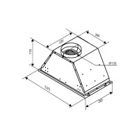 Вытяжка Zigmund &amp; Shtain K 376.51 B