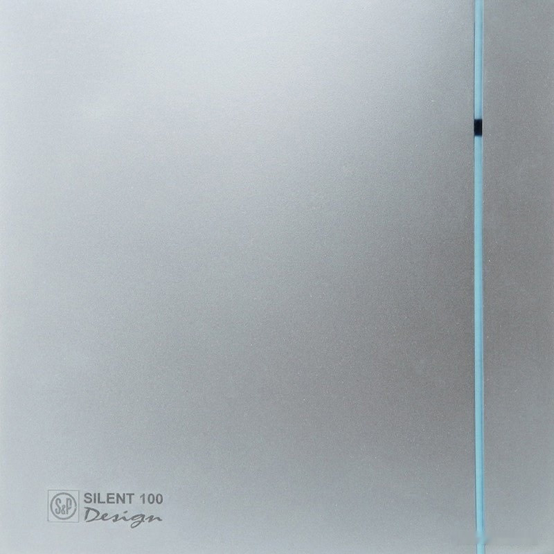 Осевой вентилятор Soler & Palau Silent-100 CHZ Silver Design - 3C 5210603600