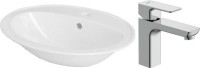 Умывальник Cersanit Calla 54 S-UM-Cl/1-w + 63039
