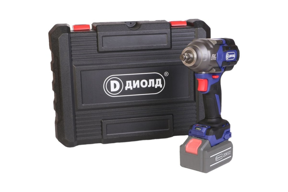 Гайковерт ДИОЛД ГЭА-20 ЛИ-04 10300044 (без АКБ)