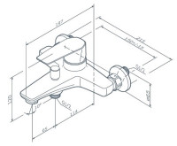 Смеситель Am.Pm Gem F90A10022