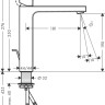 Смеситель Hansgrohe Vernis Shape 190 71562670