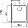 Кухонная мойка Elleci Quadra 100 K96 White