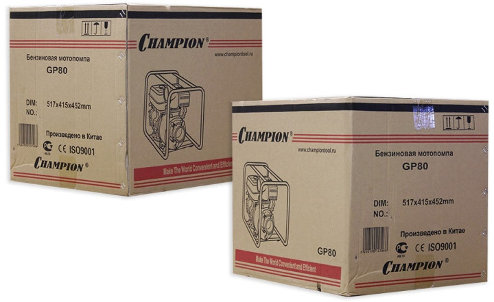 Мотопомпа Champion GP80