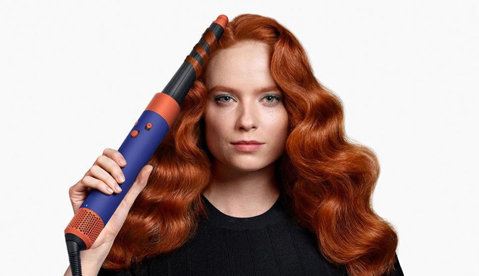 Фен Dyson Airwrap Complete Long HS08 i.d. 533757-01 (синие румяна/топаз)