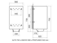 Водонагреватель CATA TERMO STANDARD TS-75