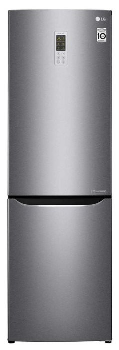 Холодильник с нижней морозильной камерой LG GA-B419 SLGL