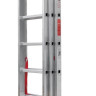 Лестница-стремянка Новая Высота NV 323 трёхсекционная профессиональная 3x9 ступеней