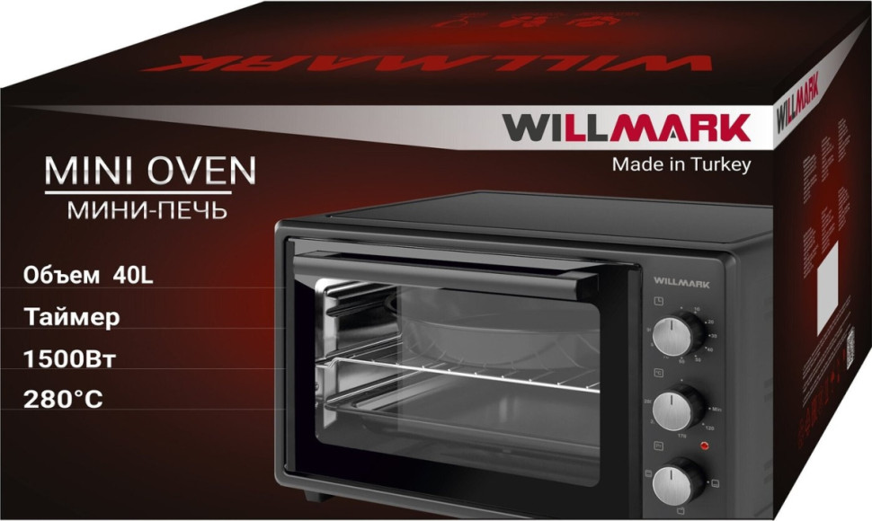 Мини-печь Willmark WOF-405BL