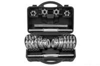 Гантели с грифом для штанги Alpin DB-30кг