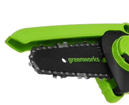 Электропила цепная Greenworks G24MCS10 / 2008207 (без АКБ и ЗУ)