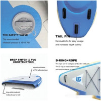 Надувная лодка GUETIO GT380KAY Inflatable Double Seat Adventuring Kayak