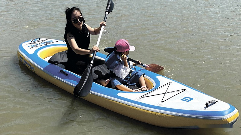 Надувная лодка GUETIO GT380KAY Inflatable Double Seat Adventuring Kayak