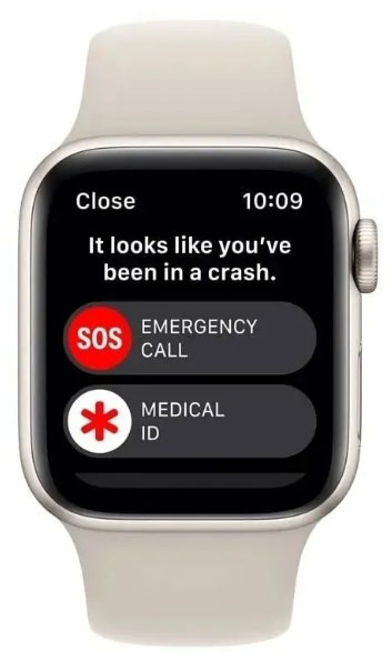 Умные часы Apple Watch SE 2 2023 40мм (сияющая звезда/сияющая звезда, S/M)
