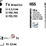 Бита KWB  49109110 (101 предмет)