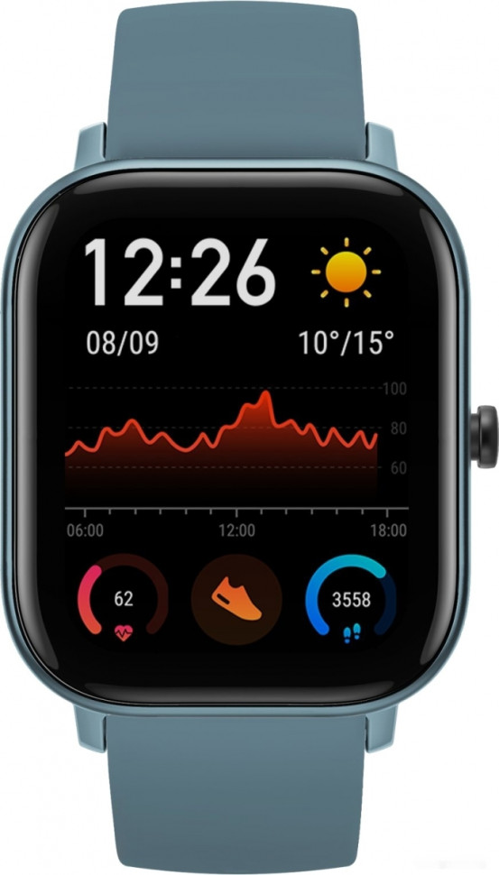 Умные часы Amazfit GTS (голубой)