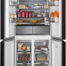 Холодильник side by side Weissgauff WCD 590 NoFrost Inverter Premium EcoFresh Inox Glass