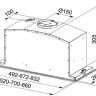Вытяжка Franke Inca Lux FBI 737 XS/BK 305.0528.842