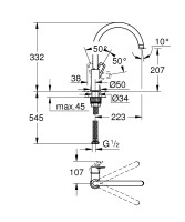 Смеситель Grohe Start Loop 30335DC1