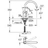 Смеситель Grohe Start Loop 30335DC1