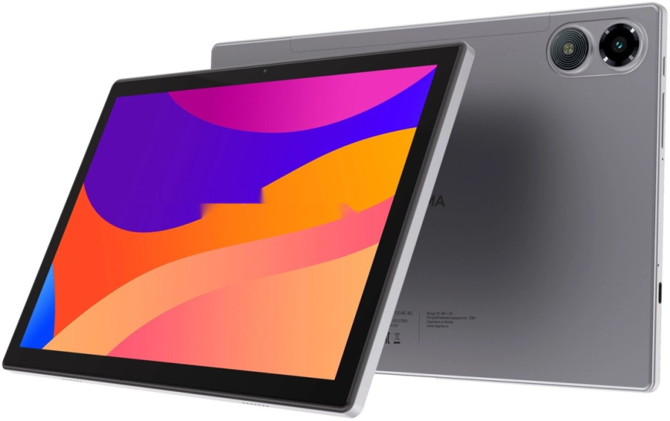 Планшет DIGMA CITI 1314C 4G (серый)