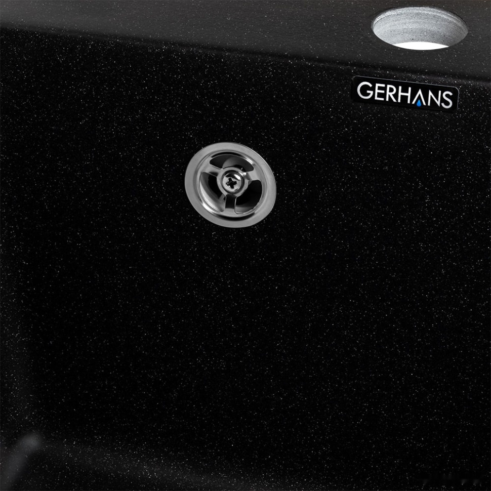Кухонная мойка Gerhans A10 (оникс)