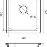 Кухонная мойка GranFest QUARZ GF-UR-240 (белый)