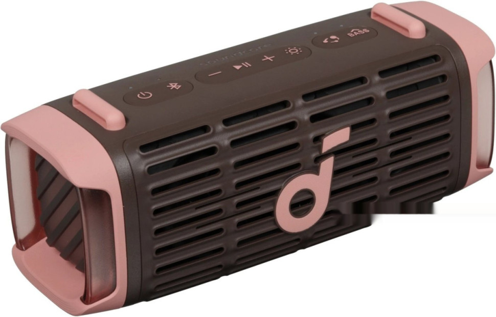 Портативная акустика Anker SoundCore Boom 3i (коричневый/розовый)