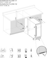 Винный шкаф Dunavox DAUF-19.58B