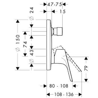 Смеситель Hansgrohe Focus E2 31 945 000