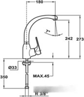 Смеситель Teka MTP 915 (469150210)