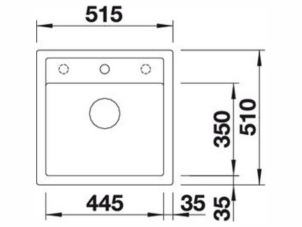 Кухонная мойка Blanco Dalago 5 Silgranit PuraDur серый беж
