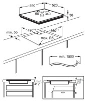 Варочная панель Electrolux CKE6450WC