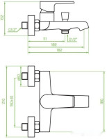 Смеситель Laveo Largo BAH 010D