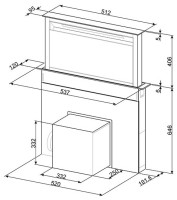 Вытяжка Smeg KDD 60VXE-2